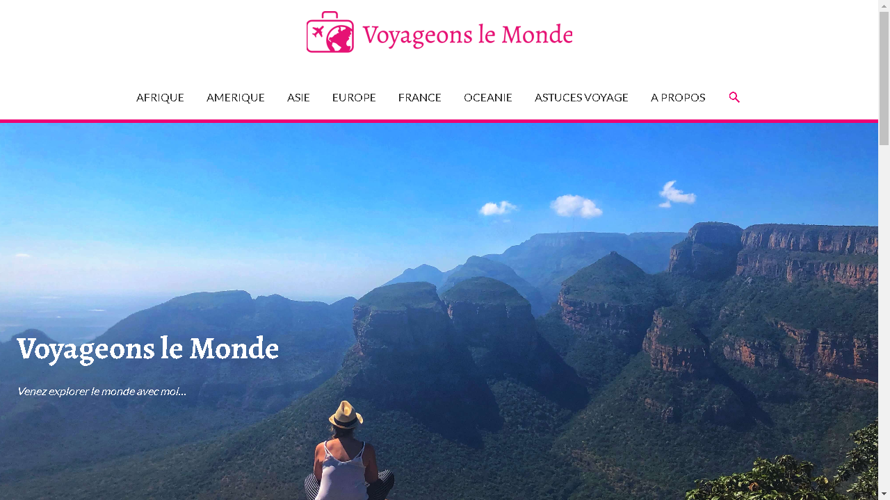 Capture d'écran de http://www.voyageonslemonde.wordpress.com/